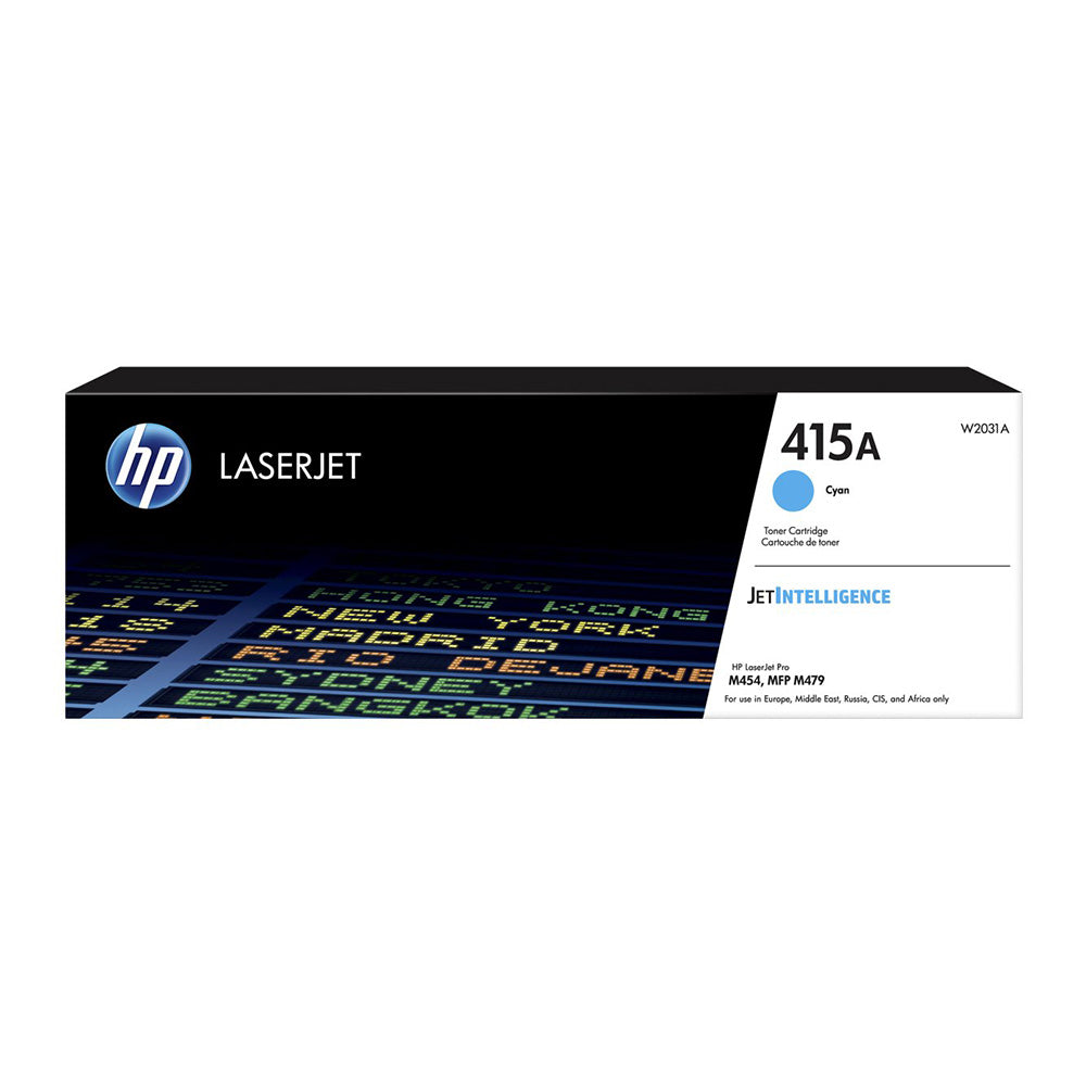 HP Toner W2031A Original 415A Cyan (4794202718308) HP Toner W2031A Original 415A Cyan (4794202718308)
